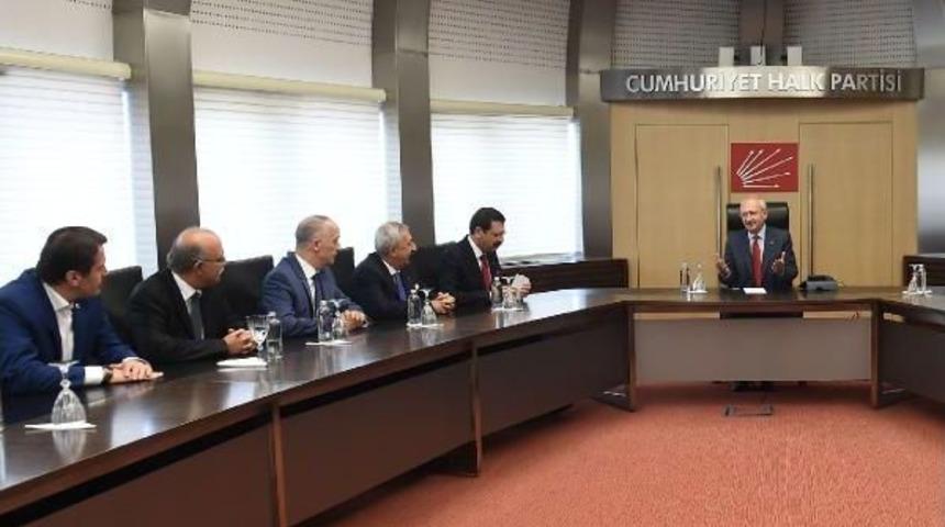 Stk'lar Kılı&ccedil;daroğlu'nu Ziyaret Etti