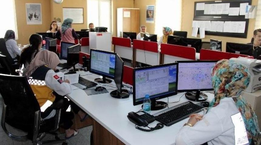 Kayseri 112 Sağlık Ekipleri Dijital Telsiz Sistemine Ge&ccedil;ti