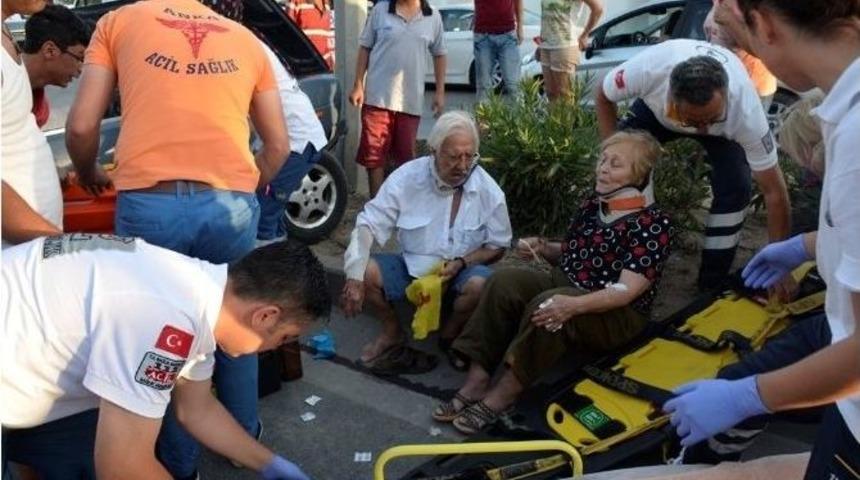 Bodrum&rsquo;da Trafik Kazası: 2 Yaralı