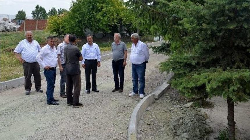 Başkan Ata&ccedil;, Ekiplerin &Ccedil;alışmalarını Denetledi