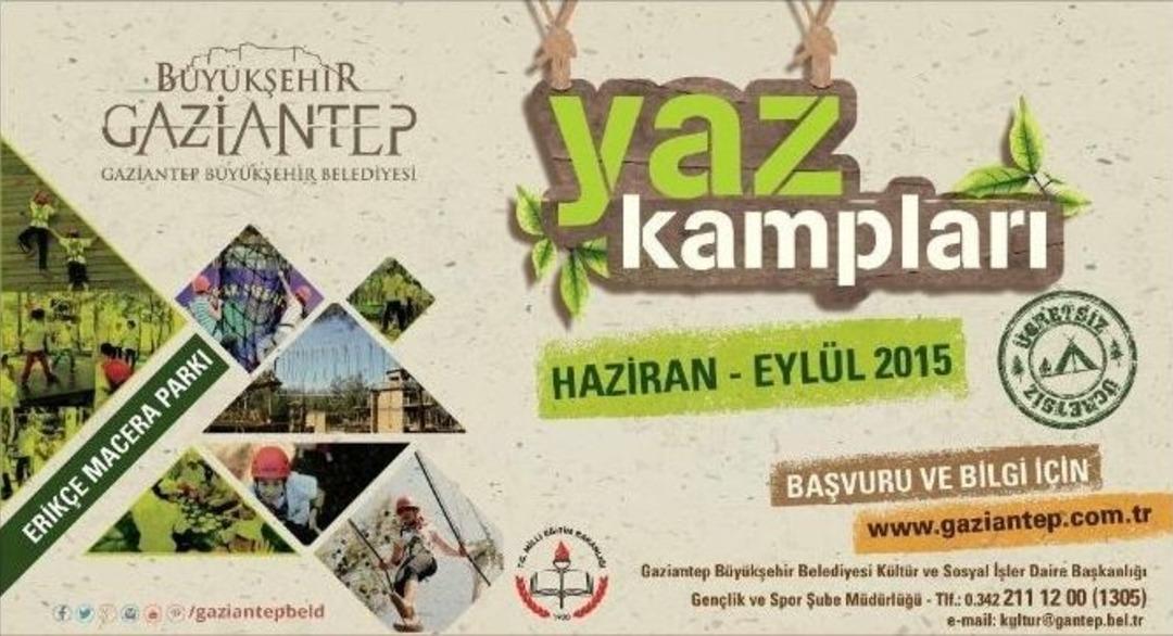 B&uuml;y&uuml;kşehir Yaz Kampları Başlıyor
