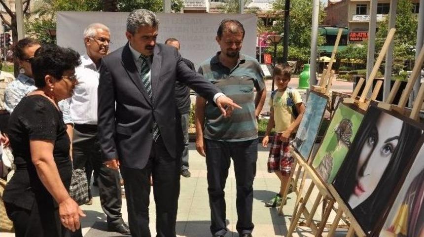 Başkan Alıcık, Resim Sergisini Ziyaret Etti