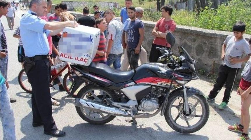 Samsun&rsquo;da Trafik Kazası: 1 Yaralı