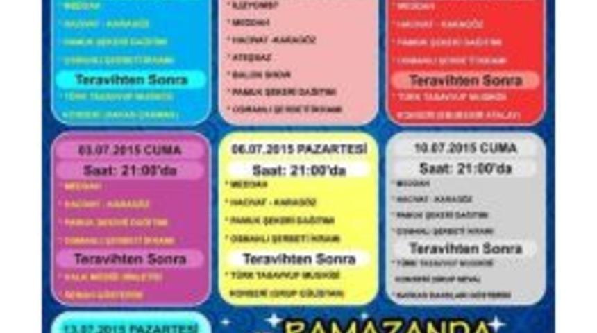 Sungurlu&rsquo;da Ramazan Şenlikleri D&uuml;zenlenecek