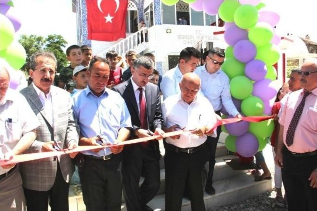 Mahalle Halkı Ve Hayırseverlerin Yaptırdığı Cami A&ccedil;ıldı