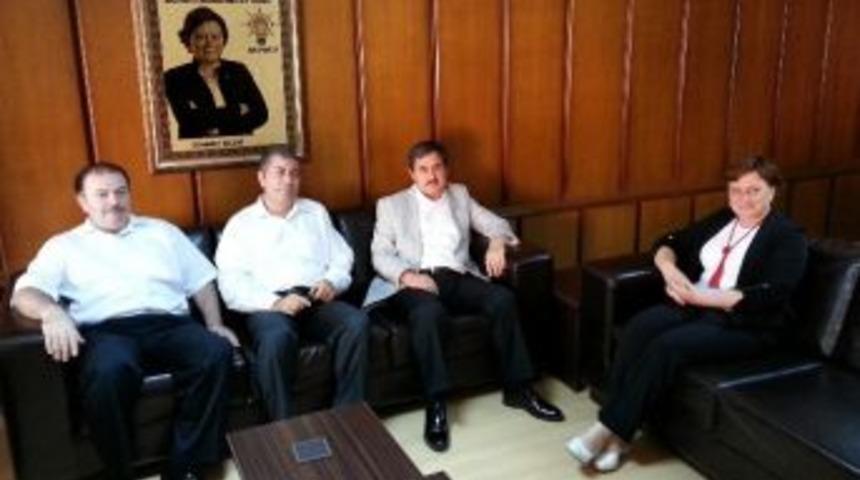 Başkan Eser&rsquo;den, Milletvekili Sarı&rsquo;ya Hayırlı Olsun Ziyareti