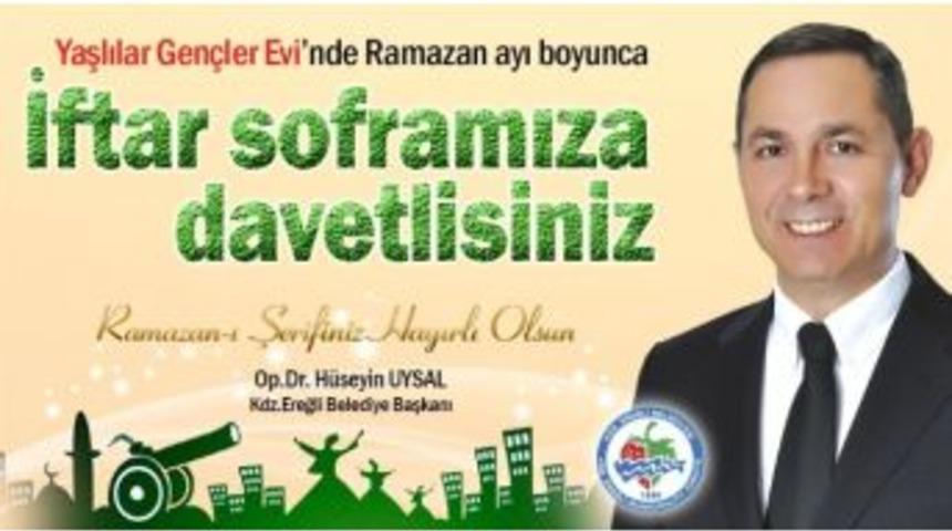 Kdz. Ereğli Belediyesi 30 Gün Boyunca İftar Verecek