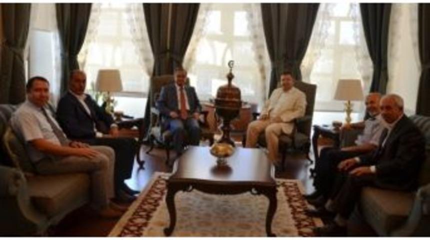 Osb Heyetinden Vali Tapsız&rsquo;a Ziyaret