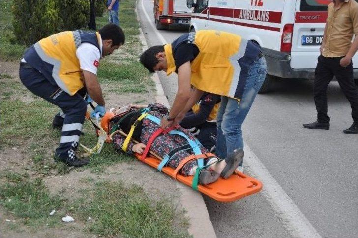 Yozgat’ta Trafik Kazası: 4 Yaralı