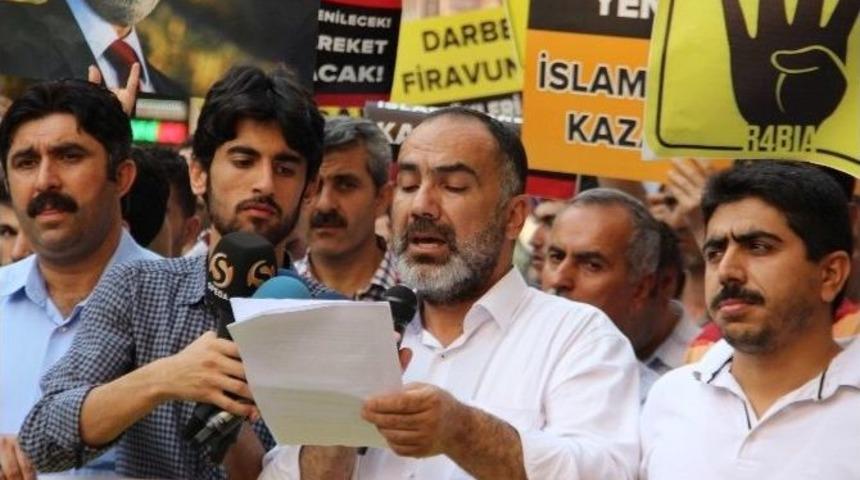 Mısır’daki İdam Kararları Diyarbakır’da Protesto Edildi