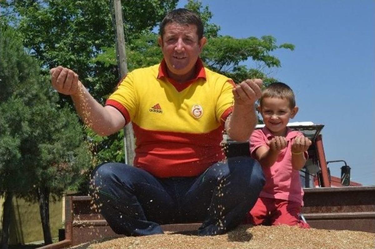 Keşan&rsquo;da Yılın İlk Buğdayı 1,10 Tl&rsquo;den Satıldı