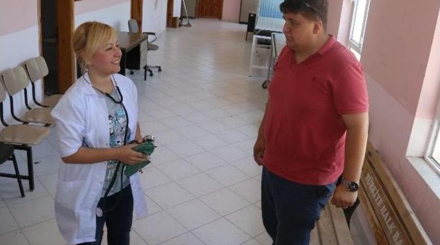 S&uuml;tleğen Sağlık Evi G&uuml;nde 35-40 Hastaya Hizmet Veriyor