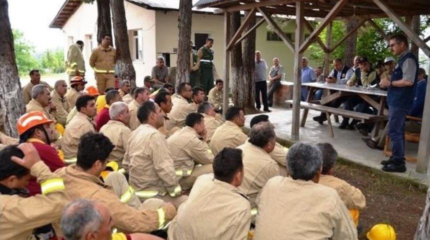 Ormancılar Yangın Eğitimlerini Başarıyla Tamamladı