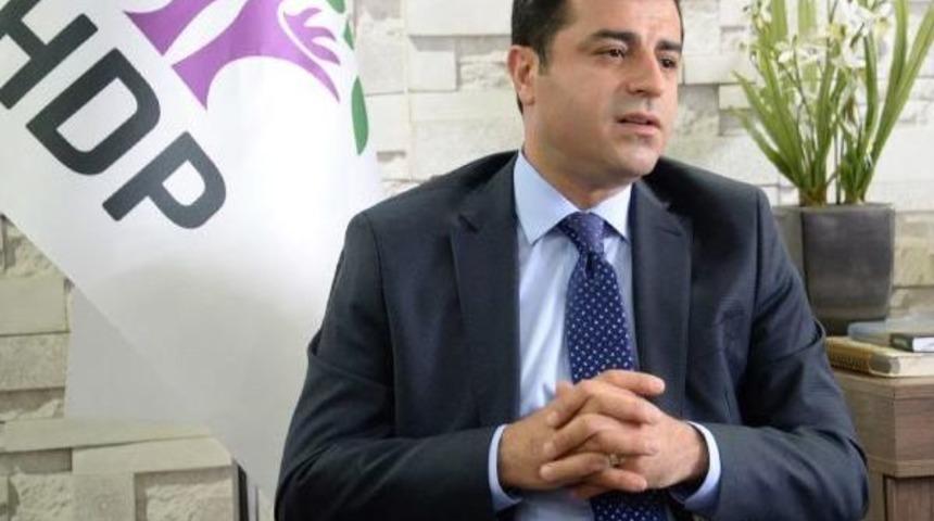 Demirtaş:akp Ile Chp, Ilkelerimizi I&ccedil;erecek Koalisyon Kurarsa Destek Veririz