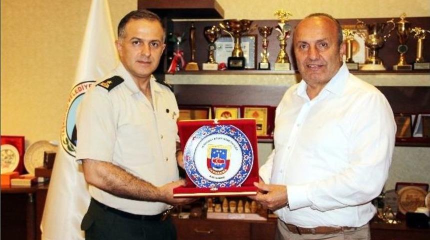 Tuğgeneral Bal&rsquo;dan Arslan&rsquo;ı Ziyaret