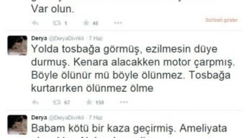 Kaplumbağayı Kurtarırken Hayatını Kaybeden Kişinin Kızı Mesajlarıyla Y&uuml;rekleri Dağladı