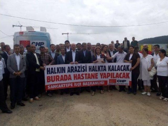 Chp'li Vekiller Hastane Arazisine Yapılan Inşaatın Durdurulmasını Istedi