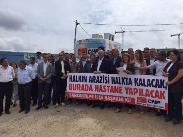 Chp'li Vekiller Hastane Arazisine Yapılan Inşaatın Durdurulmasını Istedi