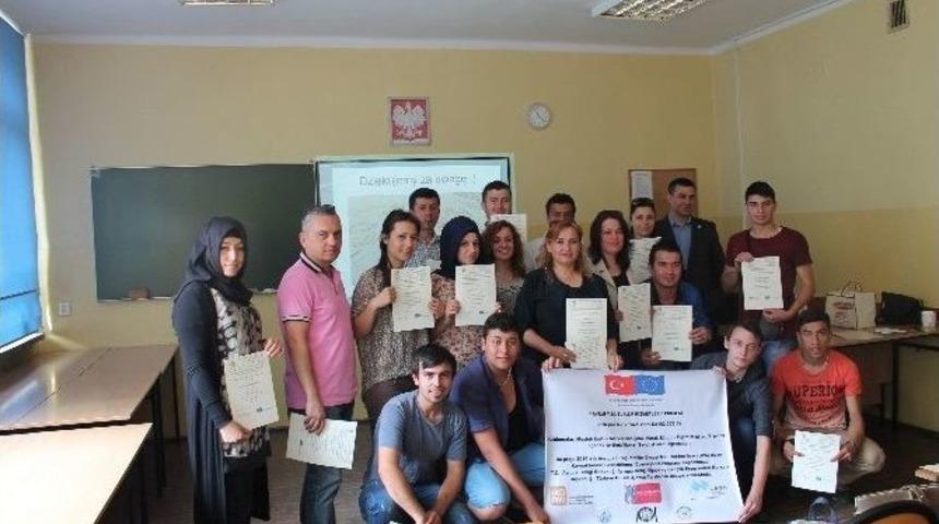 &Ouml;ğrencilerden Polonya&rsquo;ya Proje Gezisi