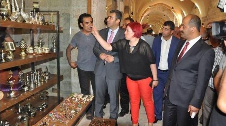 Tarihi Külliyedeki Kapalı Çarşı Törenle Açıldı