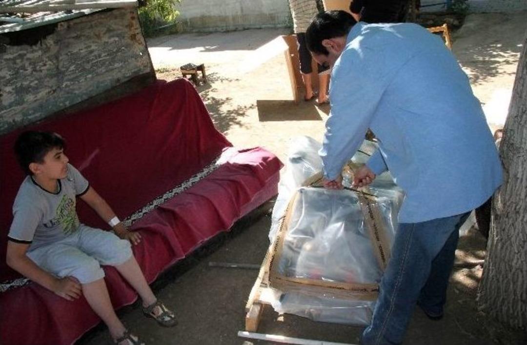 Engelli Harun&rsquo;un Karne Hediyesi Ak&uuml;l&uuml; Ara&ccedil; Oldu