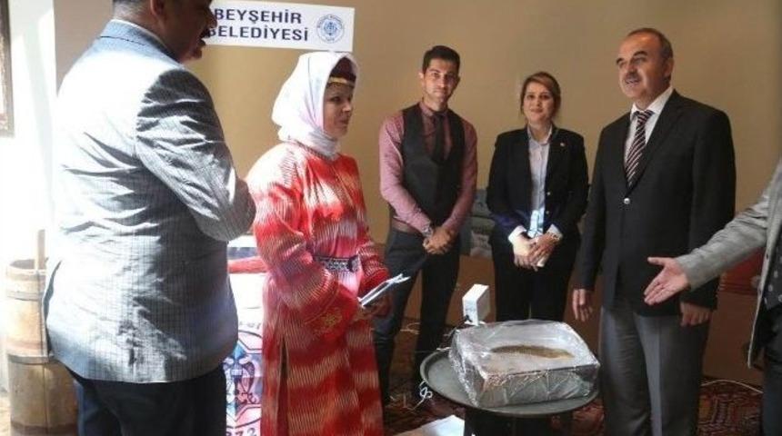 Beyşehir Belediyesi&rsquo;nin Standına Yoğun İlgi