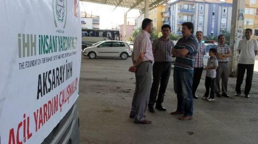 Aksaray’dan Suriye’ye Yardım Tır’ı