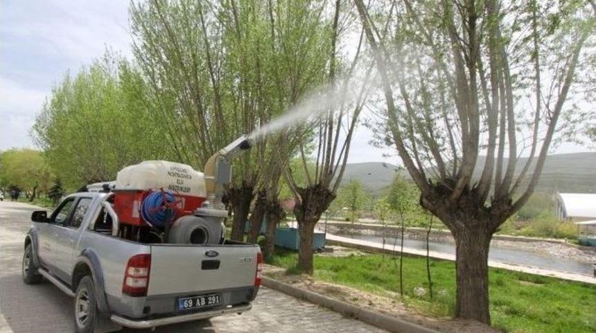 Bayburt Belediyesi&rsquo;nin İla&ccedil;lama &Ccedil;alışmaları Daha Da Hızlandırdı