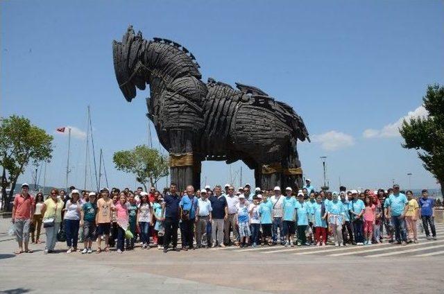 Denizlili Gençler Çanakkale’yi Gezdi