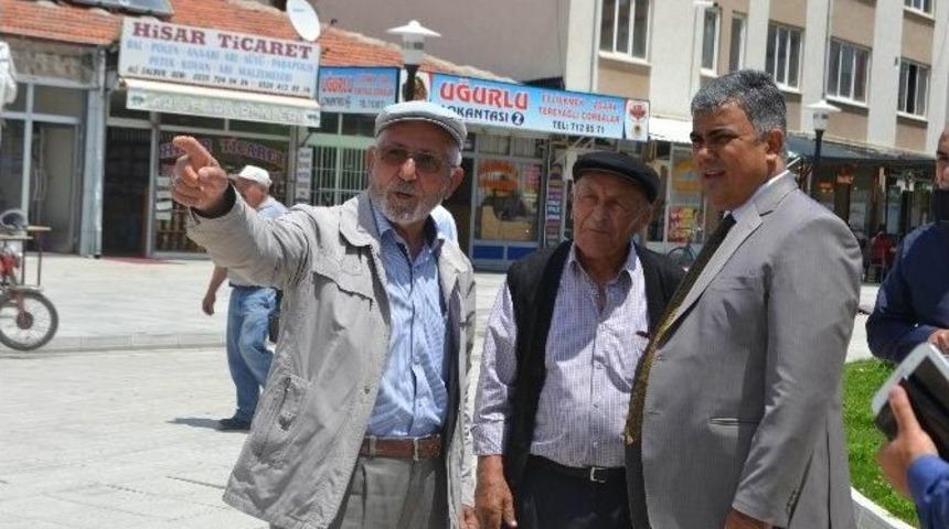 Başkan &Ouml;zg&uuml;ven Vatandaşlarla Buluştu