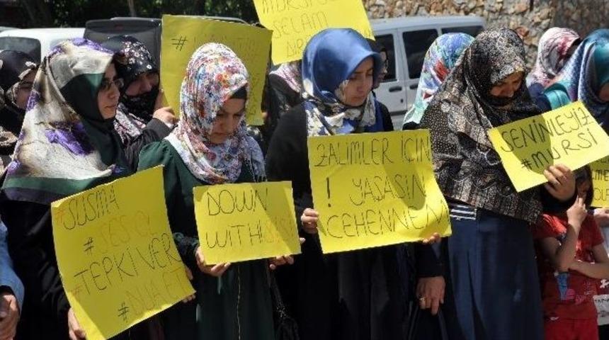 Muş&rsquo;ta Mursi&rsquo;ye Destek Eylemi