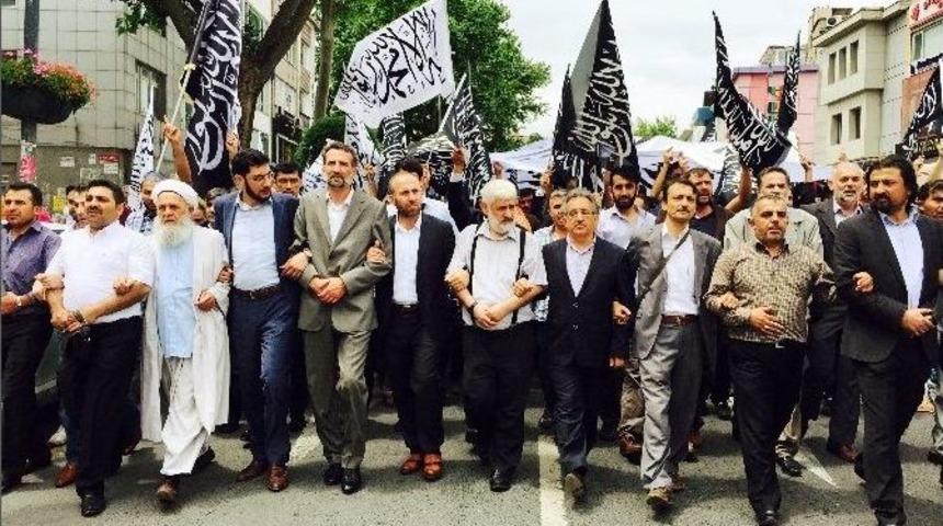 Hiz-but Tahrir&rsquo;den &rsquo;hilafete &Ccedil;ağrı&rsquo; Y&uuml;r&uuml;y&uuml;ş&uuml;