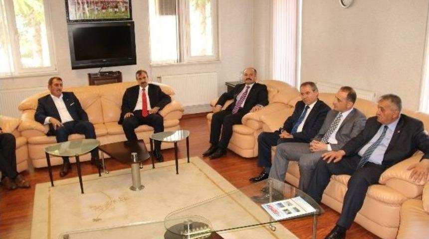 Yeni Vekillerin İlk İşi &rsquo;samsunspor&rsquo;