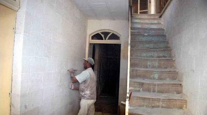 Ruhizade Konağı Restorasyonu Hızlandı