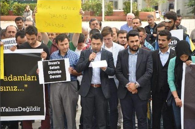 Bozüyük’te Mursi’nin İdam Kararı Protesto Edildi