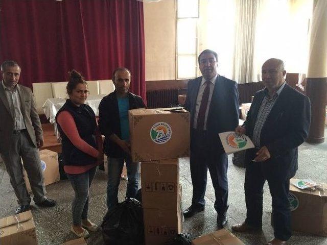 Tuzla Belediyesi&rsquo;nden Sarıkamış&rsquo;lı 300 Aileye Ramazan Paketi 1