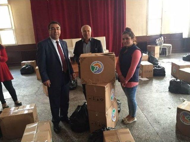 Tuzla Belediyesi&rsquo;nden Sarıkamış&rsquo;lı 300 Aileye Ramazan Paketi 2