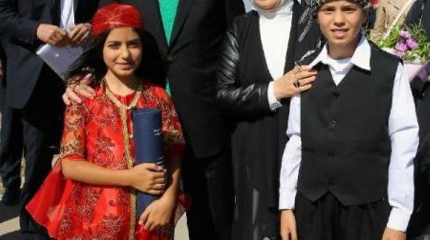 Erdoğan, Bm Y&uuml;ksek Komiseri Guterres Ve Angelina Jolie Ile Bir Araya Geldi (1)