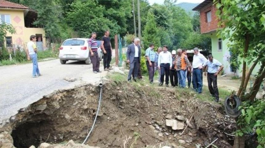 Milletvekili Tun&ccedil; Selde Zarar G&ouml;ren K&ouml;yleri Ziyaret Etti