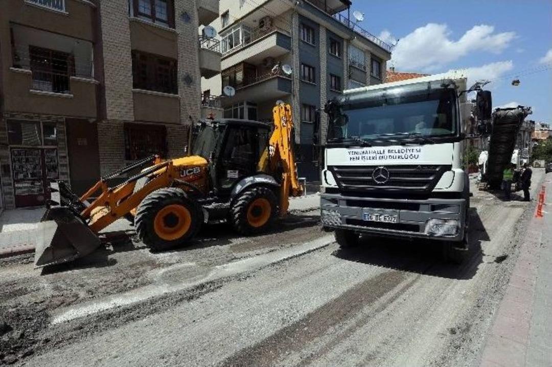 Yenimahalle Altyapıya Kilitlendi