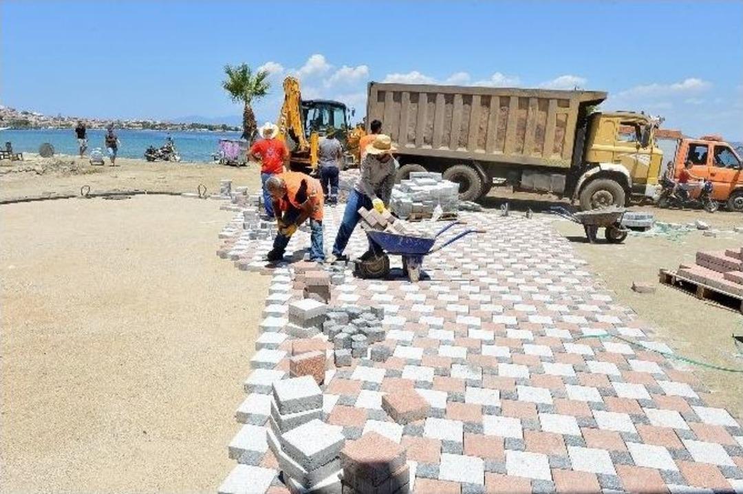 Urla Ve Fo&ccedil;a&rsquo;da Sahiller Yenileniyor