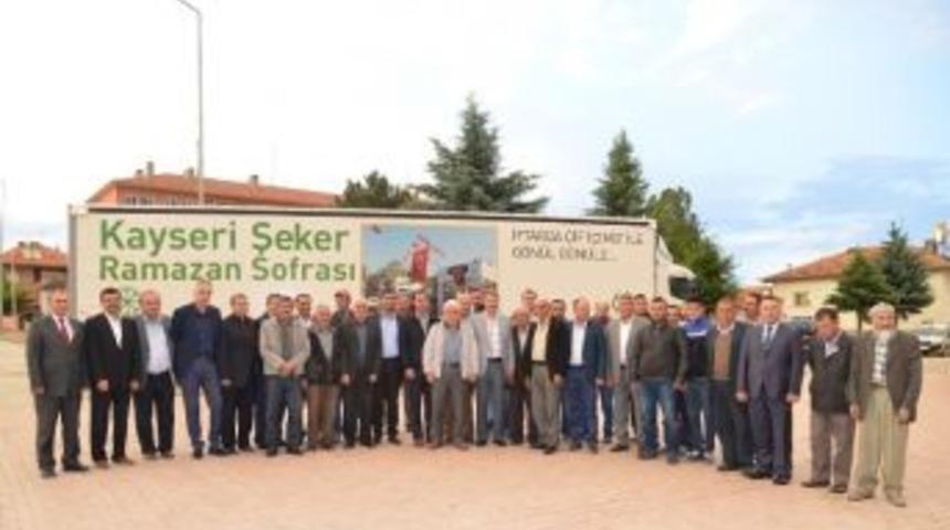 Kayseri Şeker Ramazan Tır&rsquo;ı Şeker İftar Sofrası İ&ccedil;in Yollarda