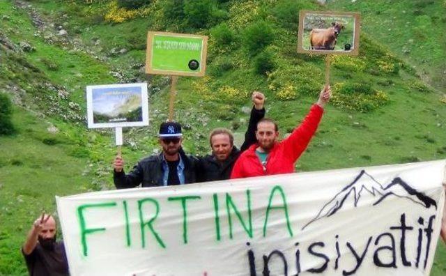 Fırtına Vadisi’Nde ‘Yeşil Yol’ Protestosu