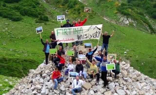 Fırtına Vadisi’Nde ‘Yeşil Yol’ Protestosu