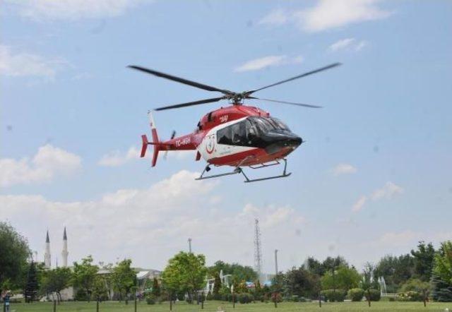 Trafo Patladı, Yaralanan Teknisyen Ambulans Helikopterle İstanbul'a Kaldırıldı