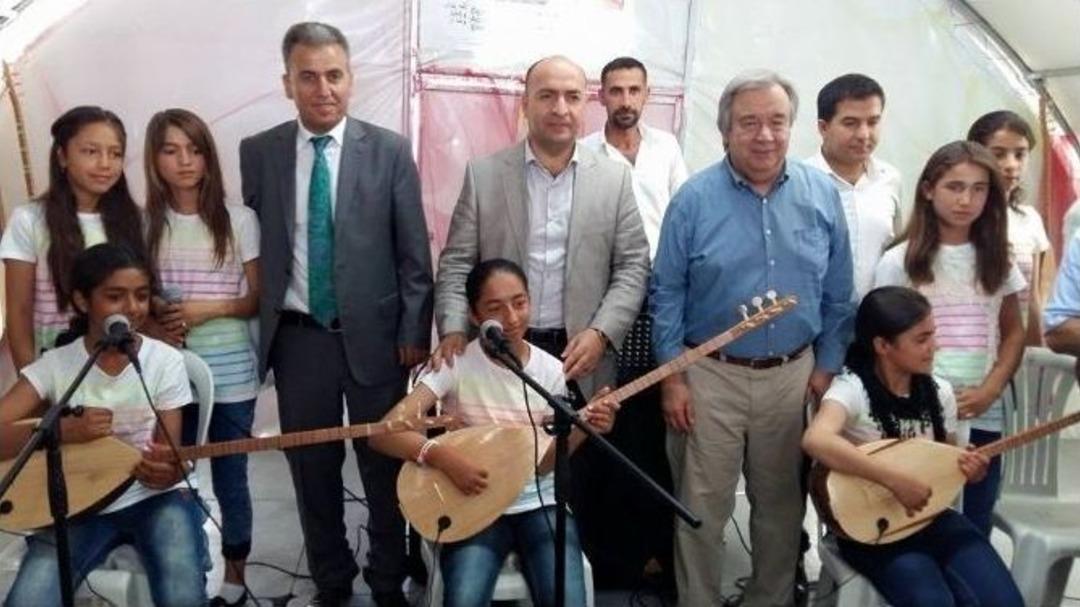 Guterres, Suru&ccedil; &Ccedil;adırkentinden D&uuml;nyaya Seslendi