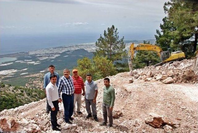 Yayla Yolunda Çalışmalar Devam Ediyor