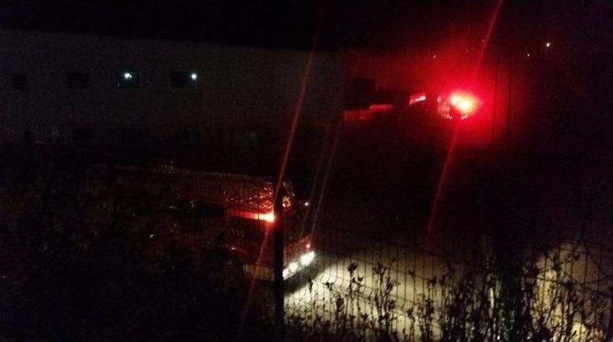 Bolu&rsquo;da Dev Fabrikada &Ccedil;ıkan Yangın Korkuttu