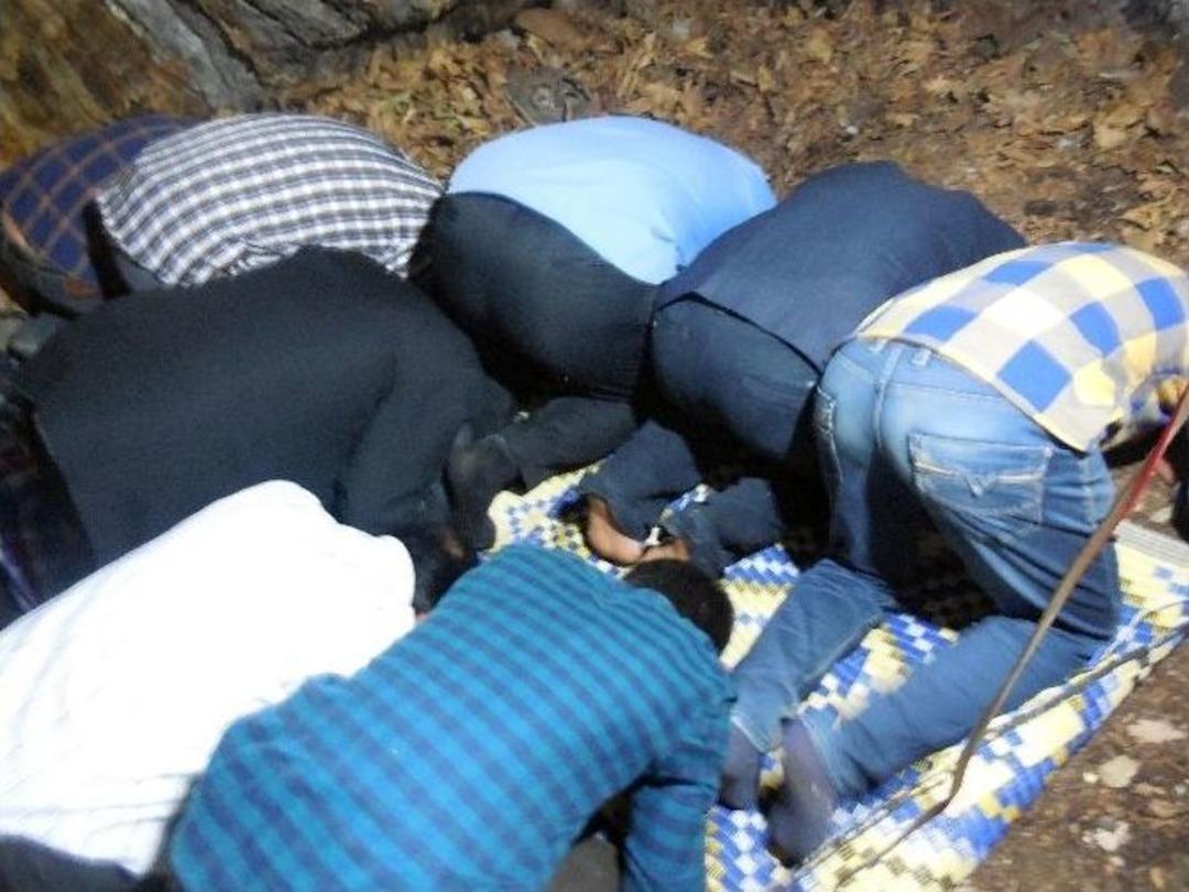 &Ccedil;ınar Ağacının Kovuğunda Teravih Namazı