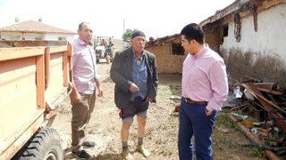 Çorum’daki Tarım Arazilerini Sel Vurdu